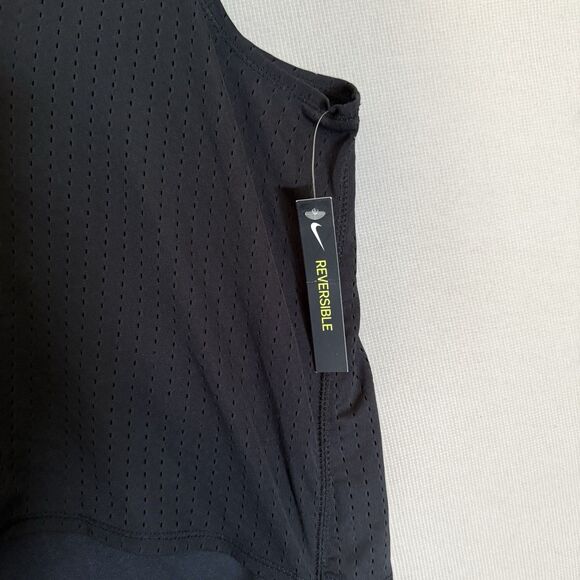Nike Womens Sport Mesh Reversible Dress Cover Up Extra Large Black New 11532 - Picture 5 of 13